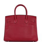 Hermes Birkin 30 Rubis Epsom Palladium Hardware