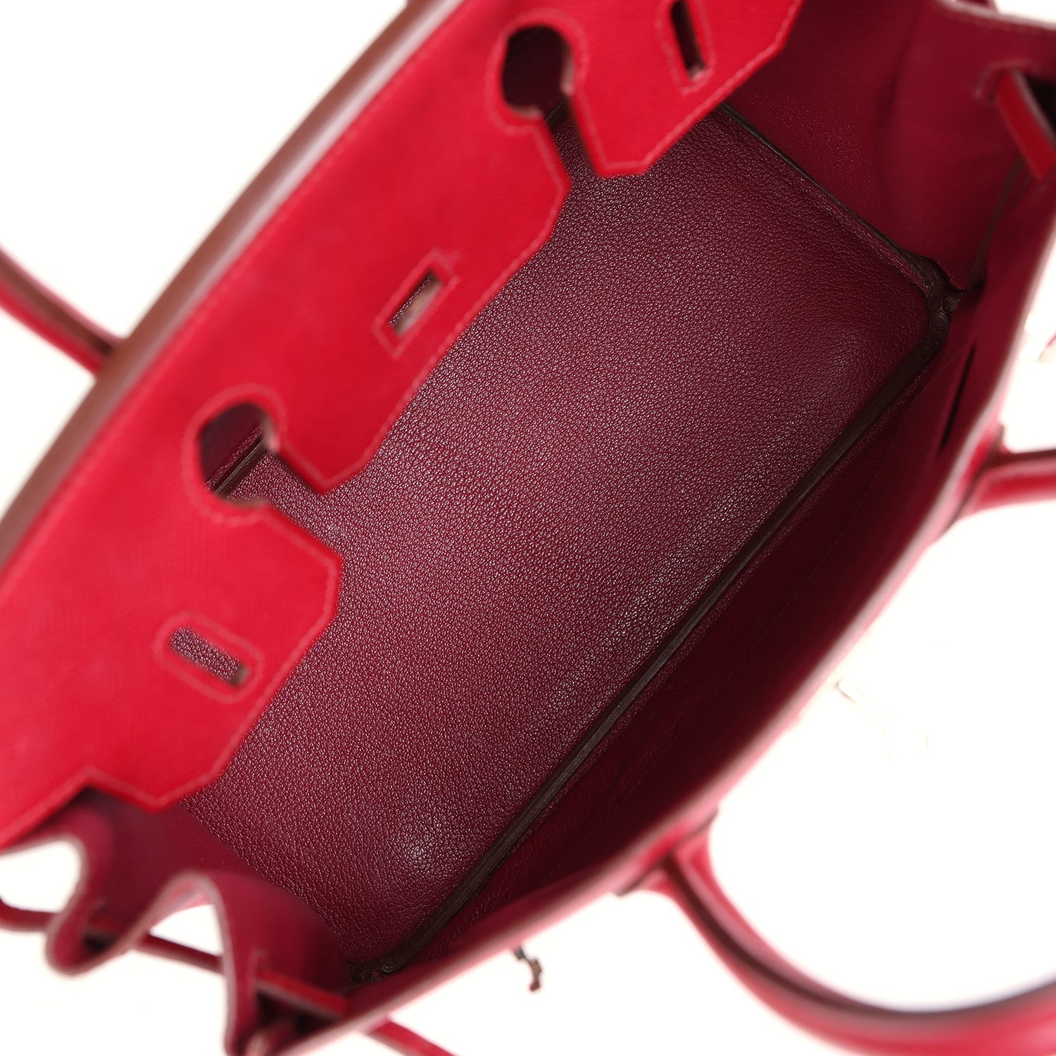 Hermes Birkin 30 Rubis Epsom Palladium Hardware