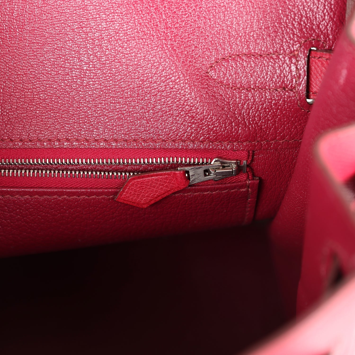 Hermes Birkin 30 Rubis Epsom Palladium Hardware