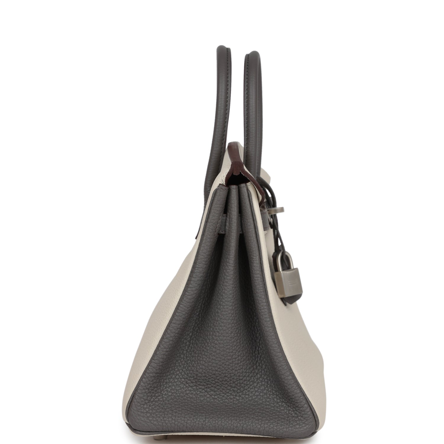 Hermes Special Order (HSS) Birkin 25 Beton and Etain Togo Brushed Palladium Hardware