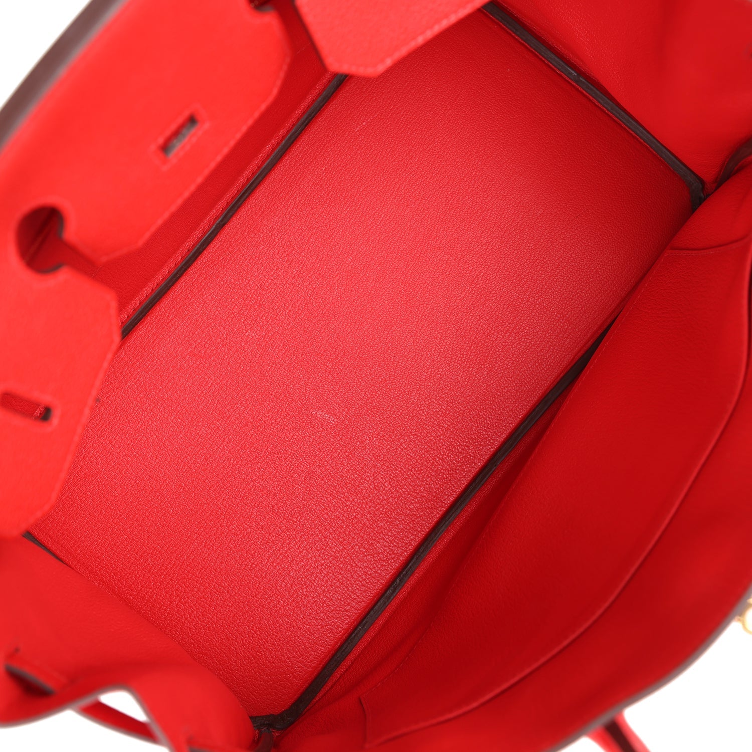 Hermes Birkin 35 Rouge Tomate Togo Gold Hardware