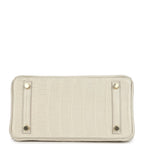 Hermes Birkin 25 Beton Matte Alligator Gold Hardware