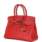 Hermes Birkin 30 Rose Jaipur Candy Epsom Permabrass Hardware