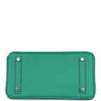 Hermes Birkin 25 Vert Vertigo Verso Swift Palladium Hardware