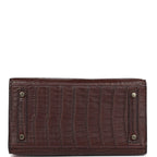 Hermes Birkin Sellier 20 Havane Matte Alligator Gold Hardware