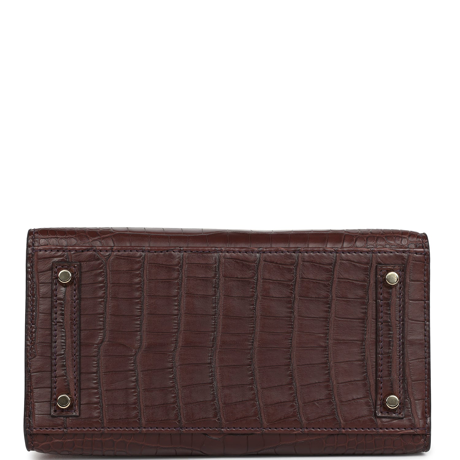 Hermes Birkin Sellier 20 Havane Matte Alligator Gold Hardware