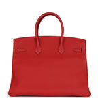 Hermes Birkin 35 Geranium Togo Gold Hardware