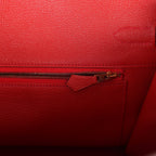 Hermes Birkin 35 Geranium Togo Gold Hardware