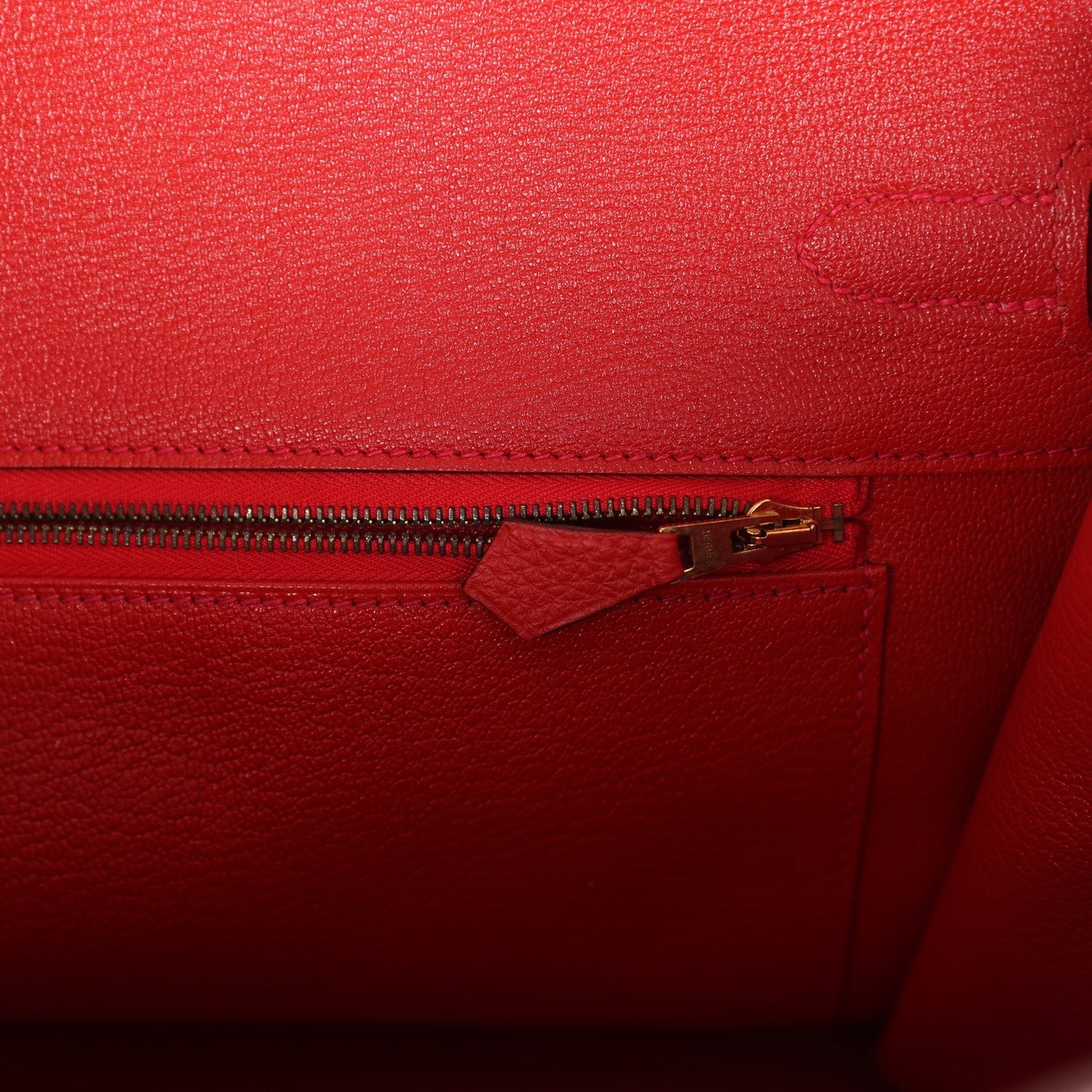 Hermes Birkin 35 Geranium Togo Gold Hardware