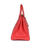 Hermes Birkin 35 Rose Jaipur Clemence Palladium Hardware