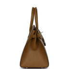 Hermes Birkin Sellier 30 Bronze Dore Madame Palladium Hardware