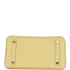 Hermes Birkin 25 Jaune Poussin Togo Palladium Hardware
