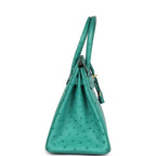 Hermes Birkin 30 Vert Verone Ostrich Gold Hardware