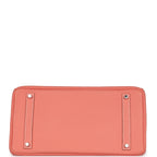 Hermes Birkin 35 Crevette Clemence Palladium Hardware