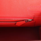 Hermes Birkin 30 Geranium Shiny Niloticus Crocodile Palladium Hardware
