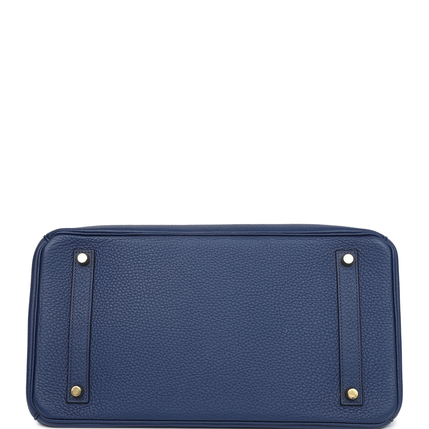 Hermes Birkin 35 Bleu Saphir Clemence Gold Hardware
