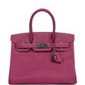 Hermes Birkin 30 Tosca Candy Epsom Palladium Hardware