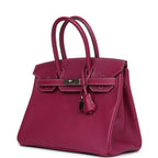 Hermes Birkin 30 Tosca Candy Epsom Palladium Hardware