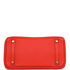 Hermes Birkin 30 Geranium Togo Gold Hardware