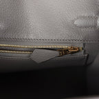 Hermes Birkin 25 Gris Meyer Togo Permabrass Hardware