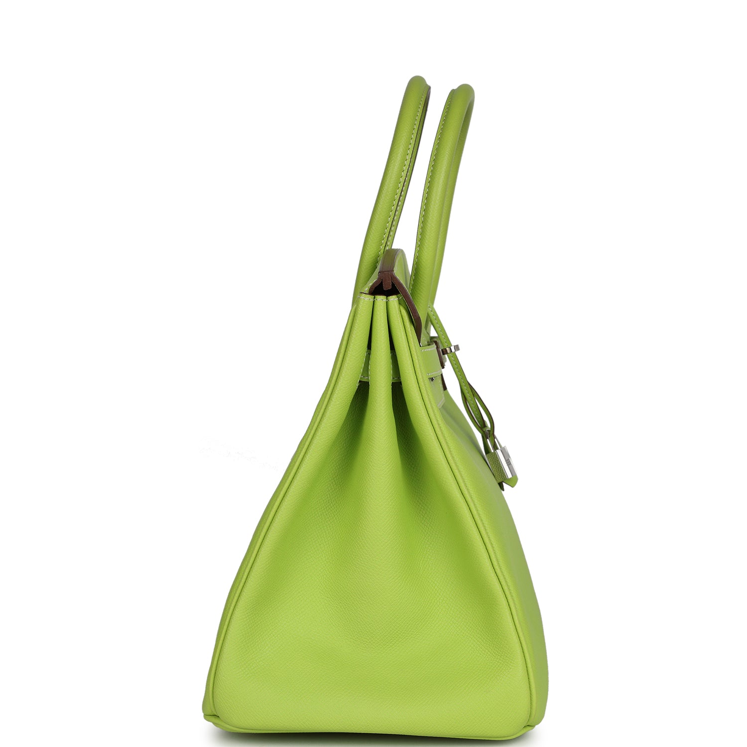 Hermes Birkin 35 Kiwi Candy Epsom Palladium Hardware