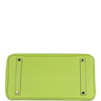 Hermes Birkin 35 Kiwi Candy Epsom Palladium Hardware