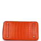 Hermes Birkin 35 Feu Matte Alligator Gold Hardware