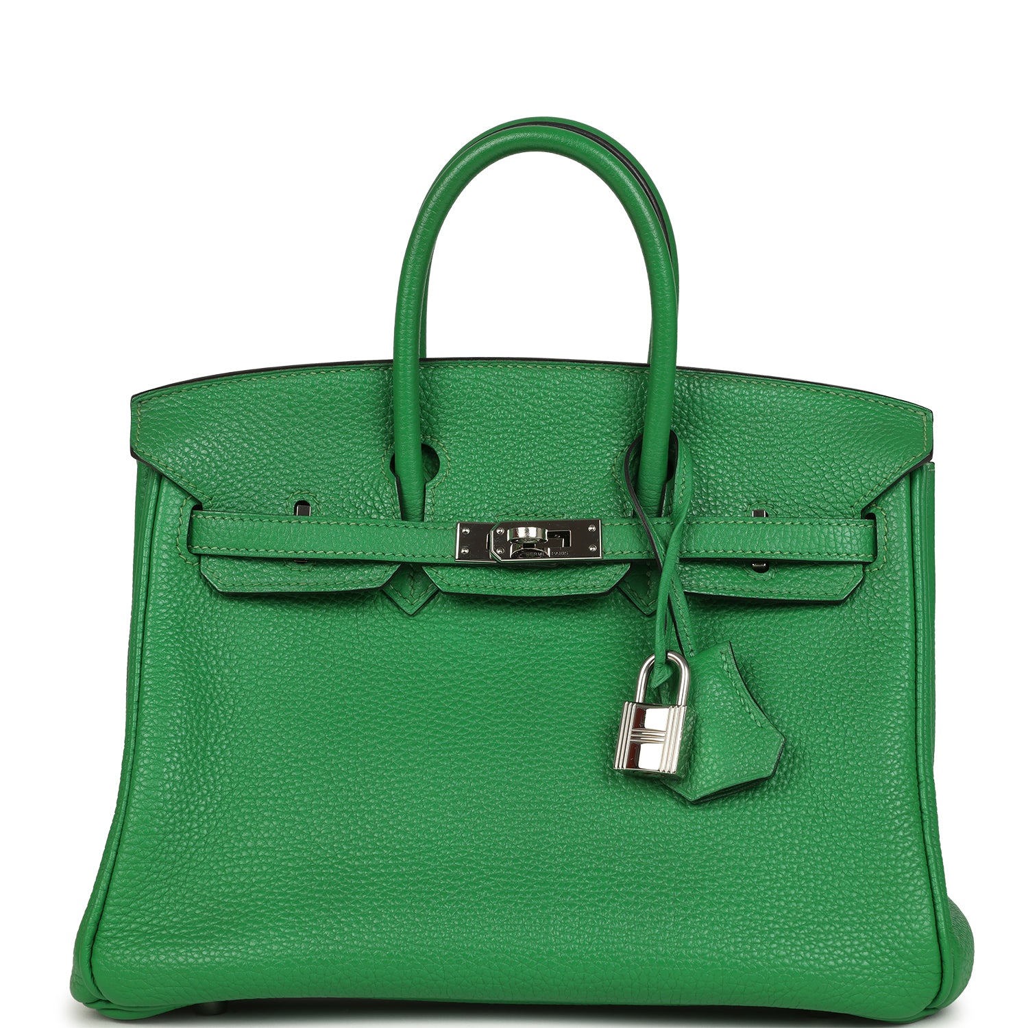 Hermes Birkin 25 Bambou Togo Palladium Hardware