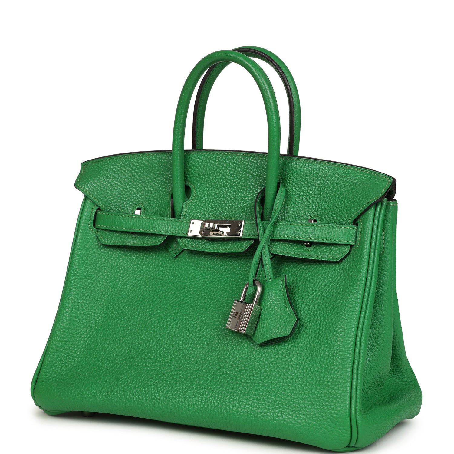 Hermes Birkin 25 Bambou Togo Palladium Hardware