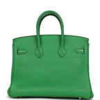 Hermes Birkin 25 Bambou Togo Palladium Hardware