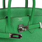 Hermes Birkin 25 Bambou Togo Palladium Hardware
