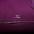 Hermes Birkin 35 Ghillies Anemone Togo and Swift Palladium Hardware