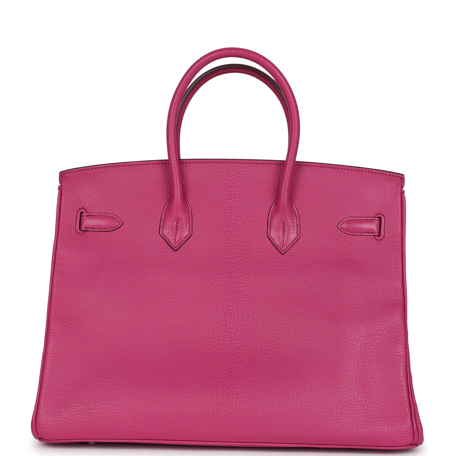 Hermes Birkin 35 Rose Shocking Chevre Mysore Palladium Hardware