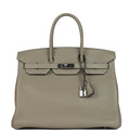 Hermes Birkin 35 Sauge Togo Palladium Hardware