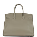 Hermes Birkin 35 Sauge Togo Palladium Hardware