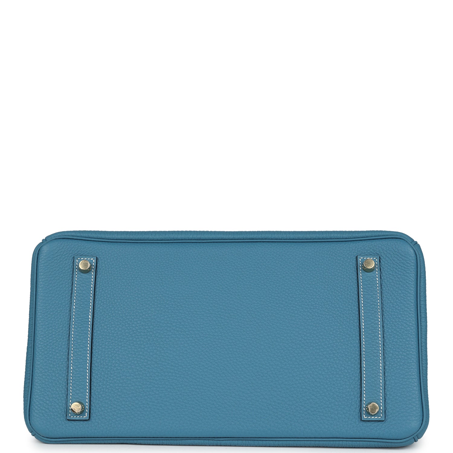 Hermes Birkin 35 Blue Jean Togo Gold Hardware