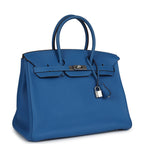 Hermes Birkin 35 Mykonos Togo Palladium Hardware