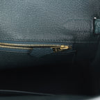 Hermes Birkin 30 Vert Cypress Togo and Matte Alligator Touch Gold Hardware