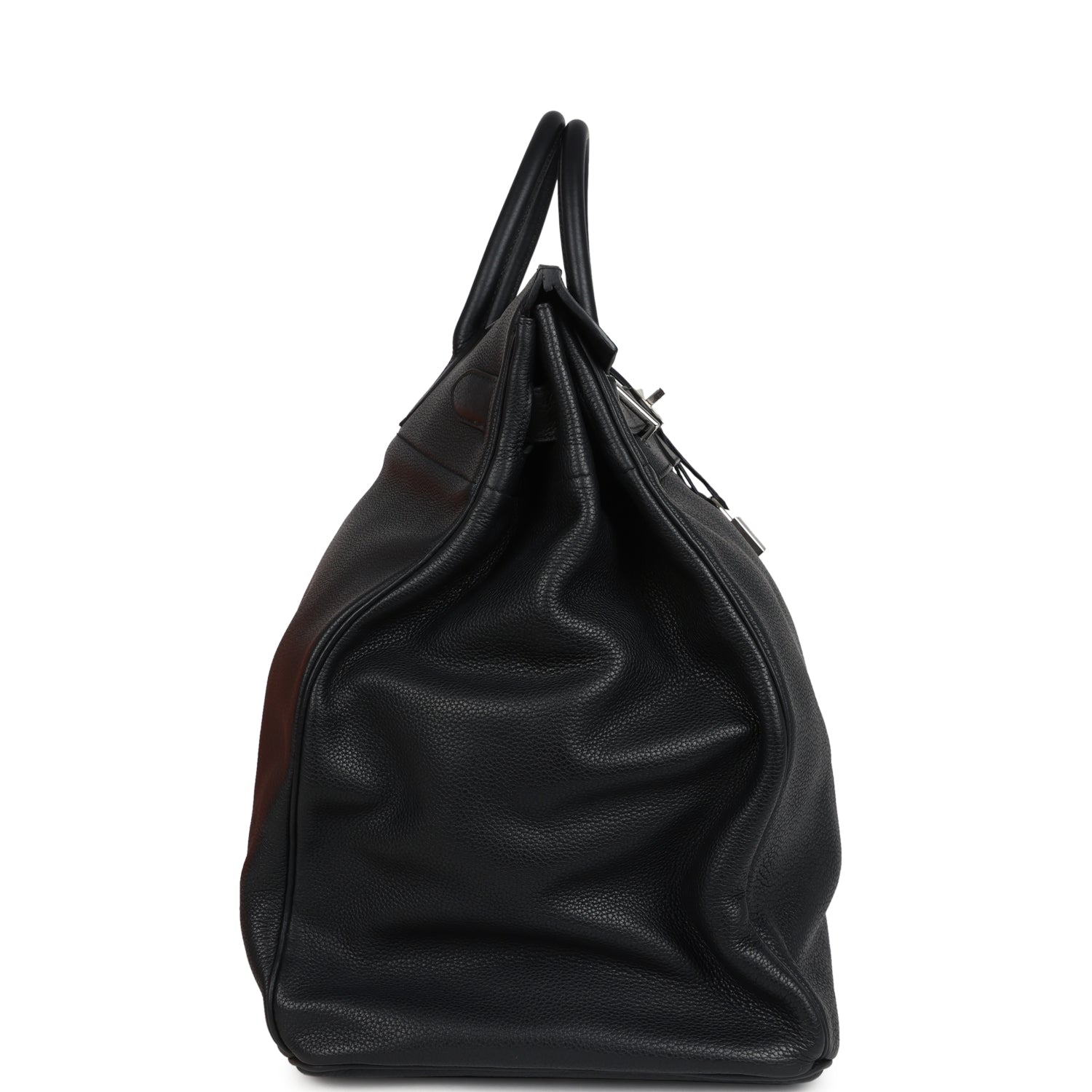 Hermes HAC Birkin 50 Black Togo Palladium Hardware