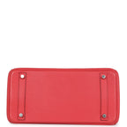 Hermes Birkin 30 Bougainvillea Clemence Palladium Hardware