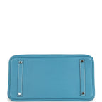 Hermes Birkin 35 Blue Jean Togo Palladium Hardware