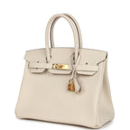 Hermes Birkin 30 Craie Epsom Gold Hardware