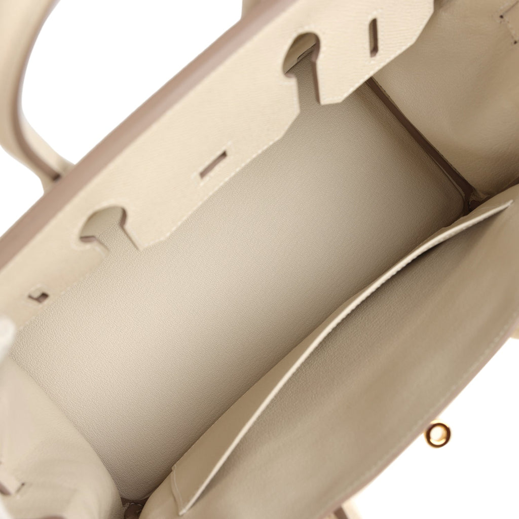 Hermes Birkin 30 Craie Epsom Gold Hardware