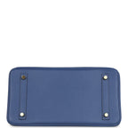 Hermes Birkin 30 Bleu Brighton Epsom Gold Hardware