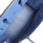 Hermes Birkin 30 Bleu Brighton Epsom Gold Hardware