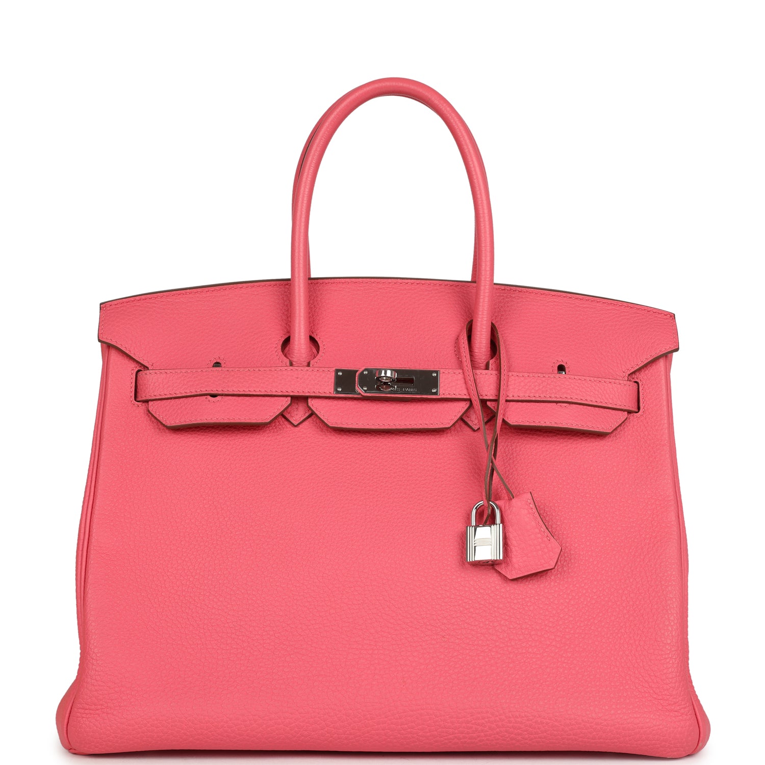Hermes Birkin 35 Rose Lipstick Togo Palladium Hardware