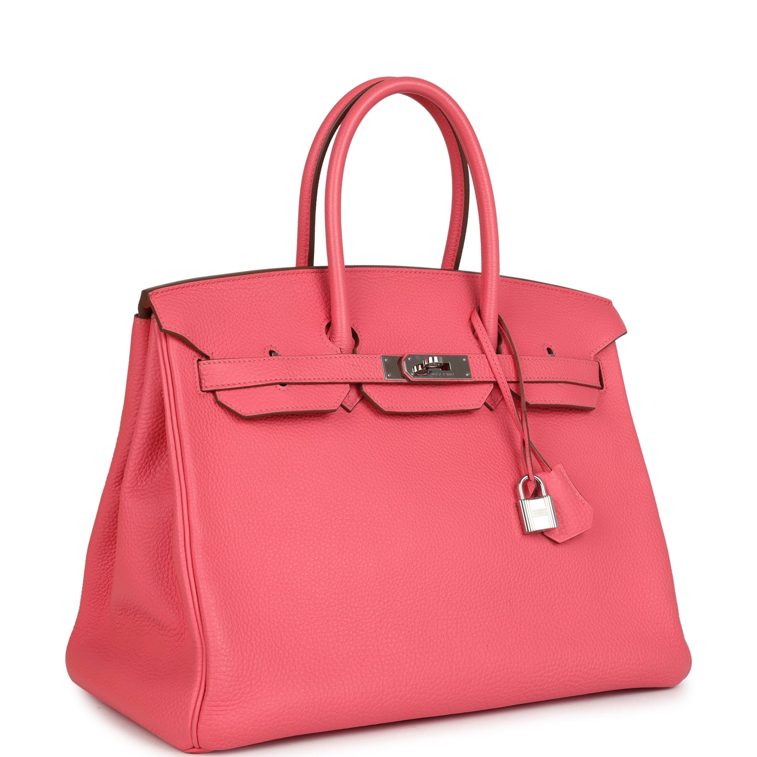 Hermes Birkin 35 Rose Lipstick Togo Palladium Hardware