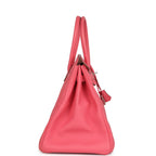 Hermes Birkin 35 Rose Lipstick Togo Palladium Hardware