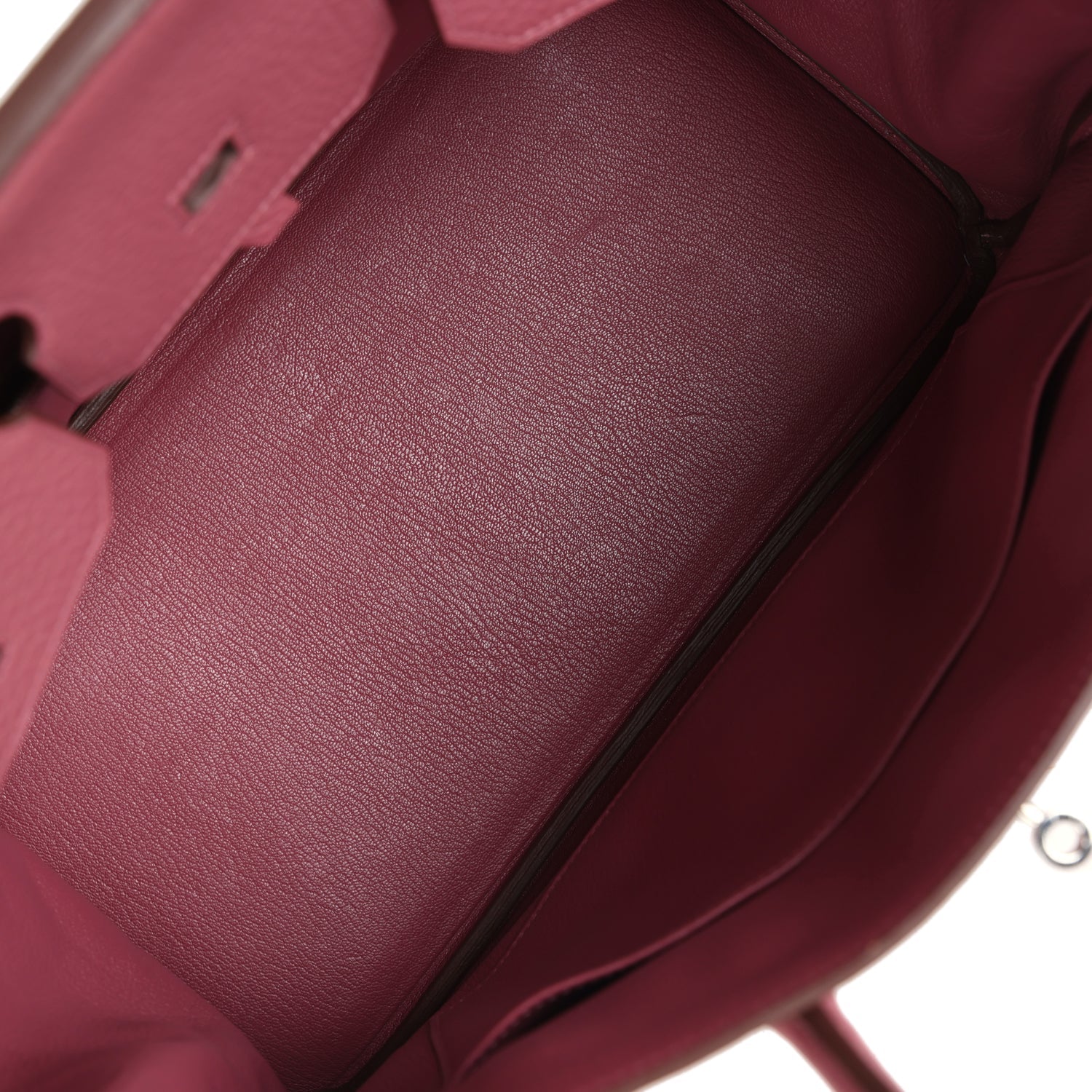 Hermes Birkin 35 Bois De Rose Fjord Palladium Hardware