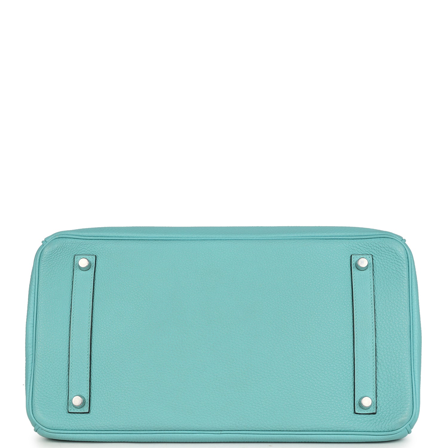 Hermes Birkin 35 Bleu Atoll Togo Palladium Hardware